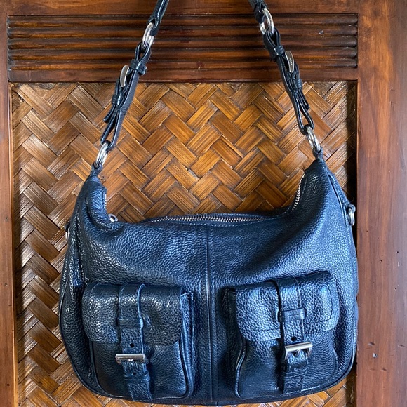 PRADA - Pebble Leather Hobo - Picture 1 of 11
